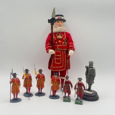 LOT 201K: British Guard Figurines - King & Country and More