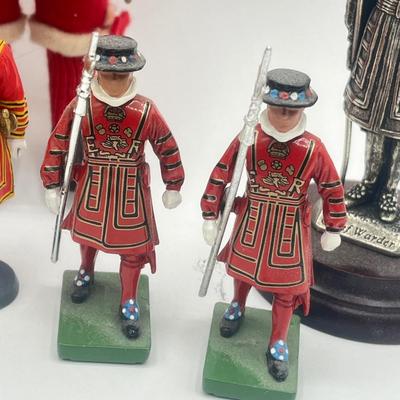 LOT 201K: British Guard Figurines - King & Country and More