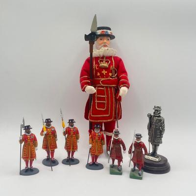 LOT 201K: British Guard Figurines - King & Country and More