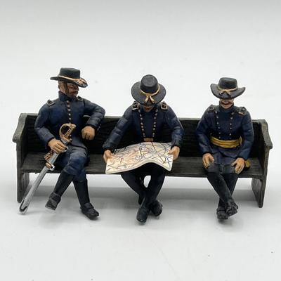 LOT 205K: Civil War Metal Toy Soldier Figurines -Frontline Figures and More