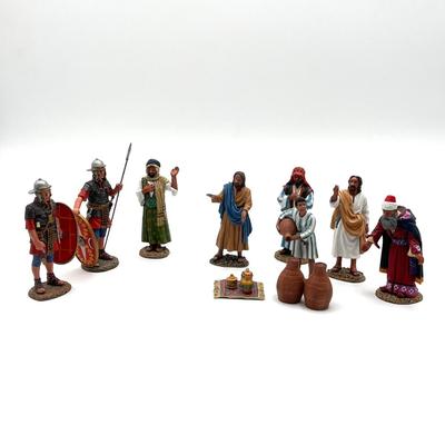 LOT 206K: King & Country Life of Jesus Metal Figurines