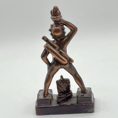 LOT 207K: Religious Statues: Brass Dancing Shiva Nataraja and More