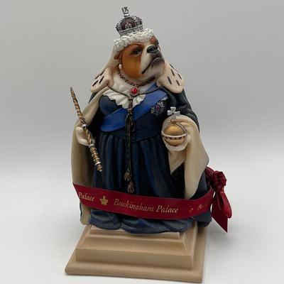 LOT 210K: Doggie People Figurines - Limited First Edition Bulldog "We Are Not Amused" and More
