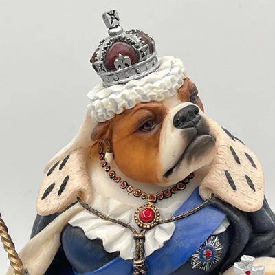 LOT 210K: Doggie People Figurines - Limited First Edition Bulldog "We Are Not Amused" and More