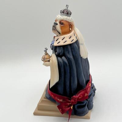 LOT 210K: Doggie People Figurines - Limited First Edition Bulldog "We Are Not Amused" and More