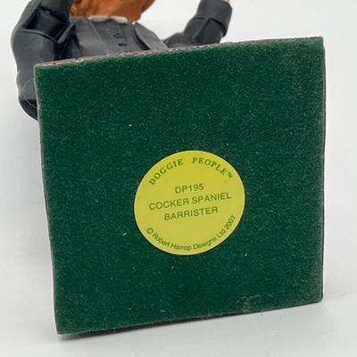 LOT 210K: Doggie People Figurines - Limited First Edition Bulldog "We Are Not Amused" and More