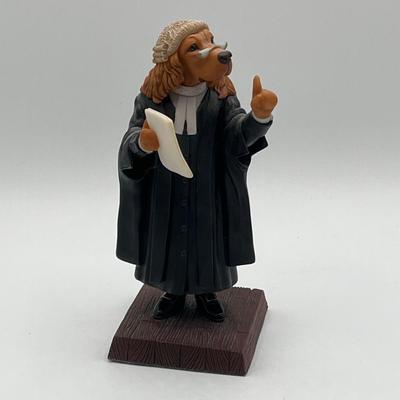 LOT 210K: Doggie People Figurines - Limited First Edition Bulldog "We Are Not Amused" and More