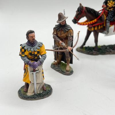 LOT 212K: King & Country Robin Hood Metal Figurines
