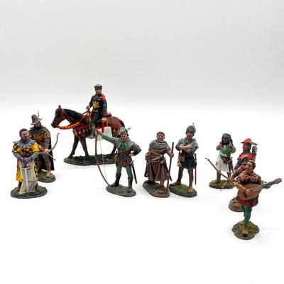 LOT 212K: King & Country Robin Hood Metal Figurines