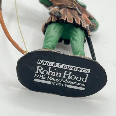 LOT 212K: King & Country Robin Hood Metal Figurines