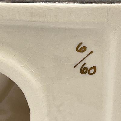 LOT 213K: Hazle Ceramics Nation of Shopkeepers Wall Plaques