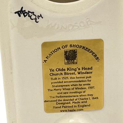 LOT 213K: Hazle Ceramics Nation of Shopkeepers Wall Plaques