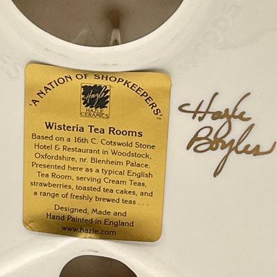 LOT 213K: Hazle Ceramics Nation of Shopkeepers Wall Plaques