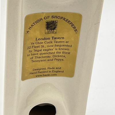 LOT 215K: Hazle Ceramics Nation of Shopkeepers Wall Plaques