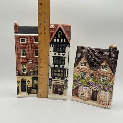 LOT 215K: Hazle Ceramics Nation of Shopkeepers Wall Plaques