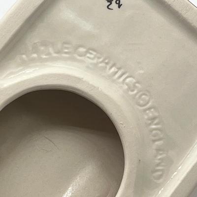 LOT 215K: Hazle Ceramics Nation of Shopkeepers Wall Plaques