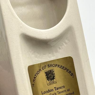 LOT 215K: Hazle Ceramics Nation of Shopkeepers Wall Plaques