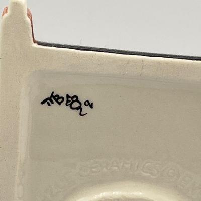 LOT 215K: Hazle Ceramics Nation of Shopkeepers Wall Plaques