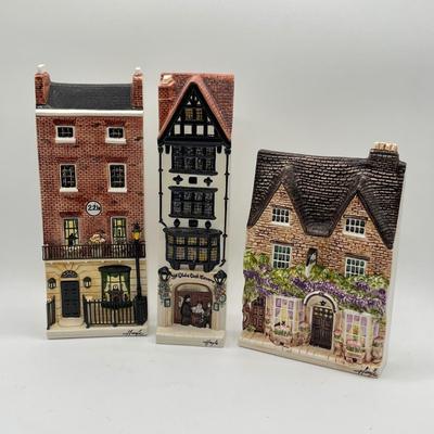 LOT 215K: Hazle Ceramics Nation of Shopkeepers Wall Plaques