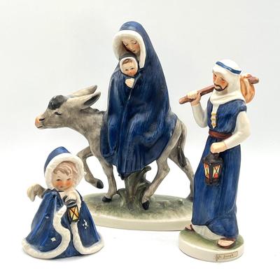 LOT 216K: Goebel Jesus, Mary, Joseph and Angel Figurines
