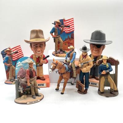LOT 217K: John Wayne Collection - Bobbleheads, Figurines, Toys, Ornaments