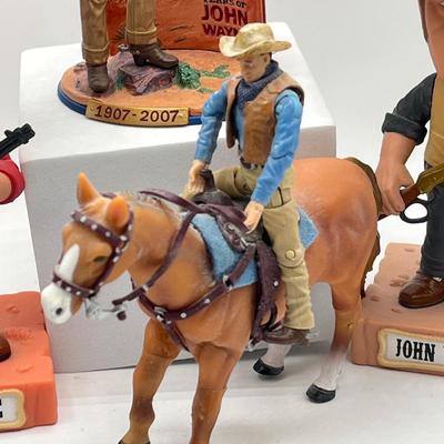 LOT 217K: John Wayne Collection - Bobbleheads, Figurines, Toys, Ornaments