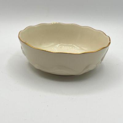 LOT 218K: Lenox Vase, Bowl and Coasters