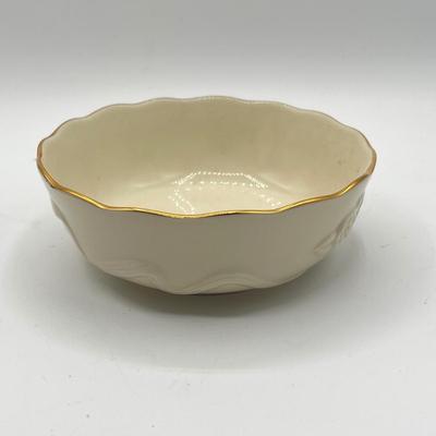 LOT 218K: Lenox Vase, Bowl and Coasters