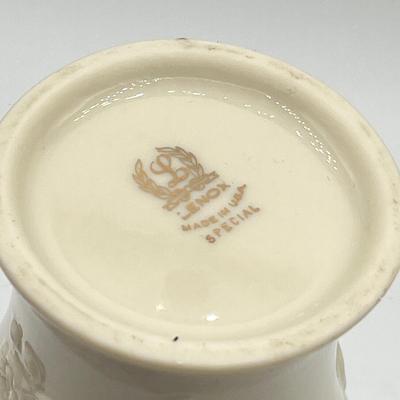 LOT 218K: Lenox Vase, Bowl and Coasters