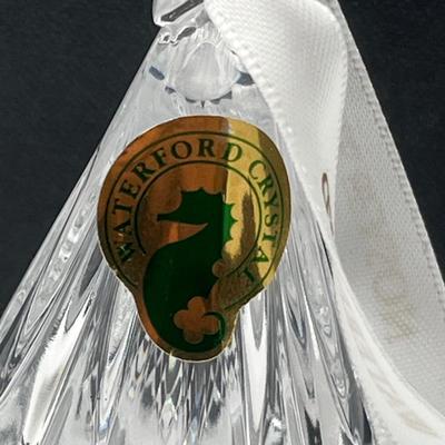 LOT 219K Waterford Crystal Christmas Ornament and Two Sets of Egg Cups in Original Boxes