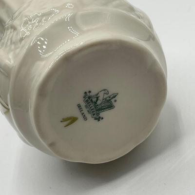LOT 220K: Irish Crystal and Pottery - Belleek Vase, Waterford and Cash's Crystal