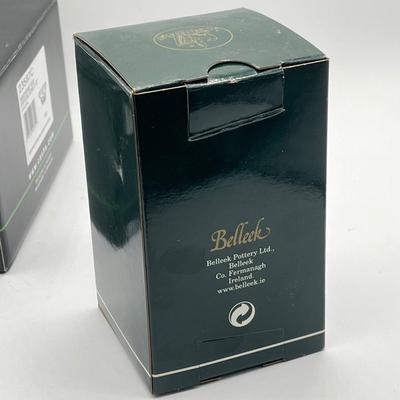 LOT 220K: Irish Crystal and Pottery - Belleek Vase, Waterford and Cash's Crystal