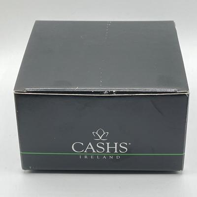 LOT 220K: Irish Crystal and Pottery - Belleek Vase, Waterford and Cash's Crystal