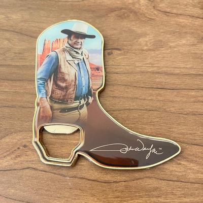 LOT 226K: John Wayne Travel Mugs, Beer Koozies and More