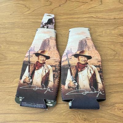 LOT 226K: John Wayne Travel Mugs, Beer Koozies and More