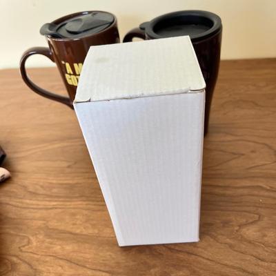 LOT 226K: John Wayne Travel Mugs, Beer Koozies and More