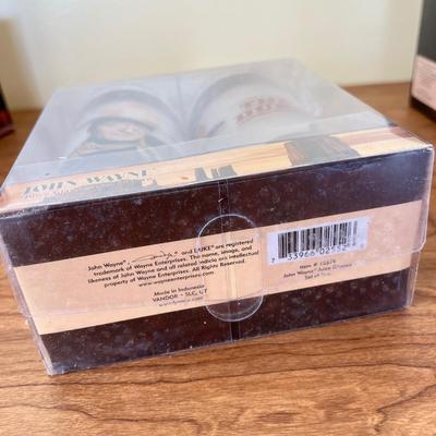 LOT 227K: New in Package John Wayne Coffee Mugs and Glasses