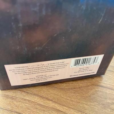 LOT 227K: New in Package John Wayne Coffee Mugs and Glasses