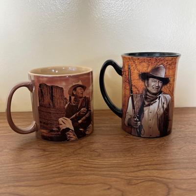 LOT 229K: Big Collection of John Wayne Coffee Mugs