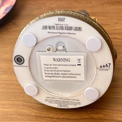 LOT 230K: John Wayne Collectibles - Saloon Mirror, Clock, Magnets and More