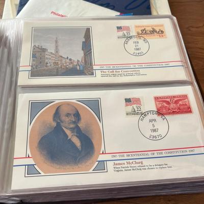 LOT 231K: Big Collection of Stamps - US History and More