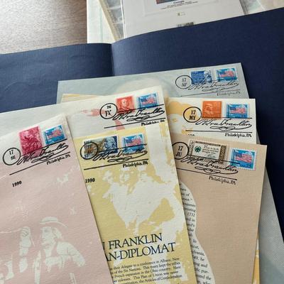 LOT 231K: Big Collection of Stamps - US History and More