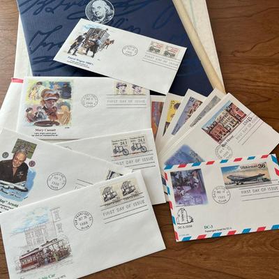 LOT 231K: Big Collection of Stamps - US History and More