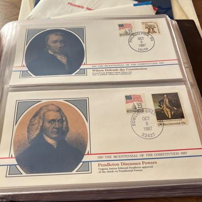 LOT 231K: Big Collection of Stamps - US History and More
