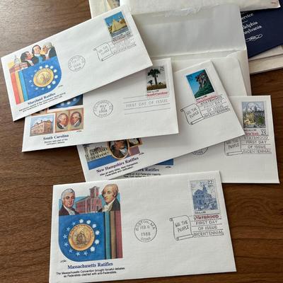 LOT 231K: Big Collection of Stamps - US History and More