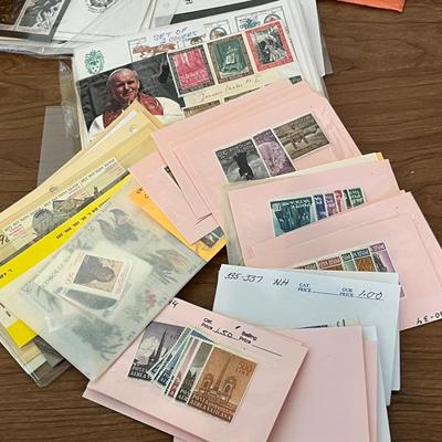 LOT 232K: Stamp Collection - Vatican, British and More