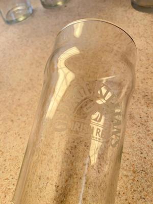LOT 234K: Big Lot Of Beer Glasses and Bar Towels