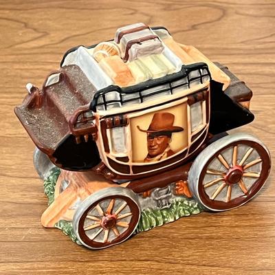 LOT 235K: John Wayne Memorabilia - Cookbooks, Lunchboxes, Salt and Pepper Shakers and More