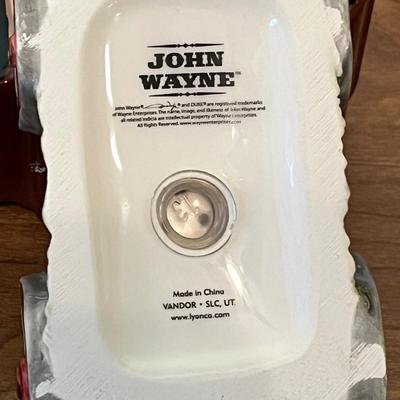 LOT 235K: John Wayne Memorabilia - Cookbooks, Lunchboxes, Salt and Pepper Shakers and More