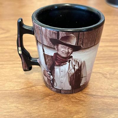 LOT 235K: John Wayne Memorabilia - Cookbooks, Lunchboxes, Salt and Pepper Shakers and More